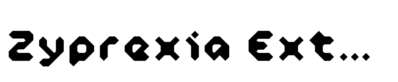 Zyprexia Extra Bold